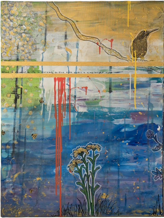 What is essential, left panel by JoA